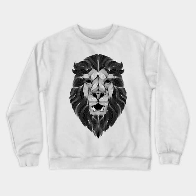 Patrick Seymour • Black lion Crewneck Sweatshirt by PatrickSeymour